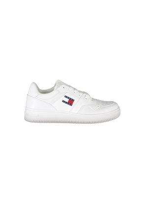 Tommy Hilfiger Bianco Pelle Men Sneaker - EU44/US11