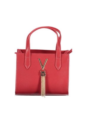 Mario Valentino Red Polyurethane Women Handbag