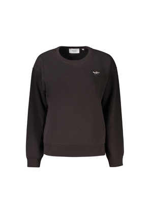 Pepe Jeans Black Polyester Women Sweatshirt - XS