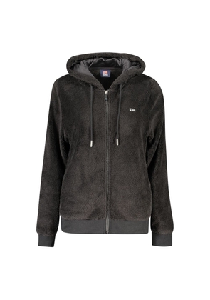 Norway 1963 Nero Polyester Women's Jacket - L