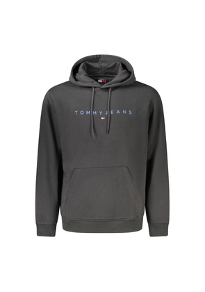 Tommy Hilfiger Black Cotton Men's Sweatshirt - XL
