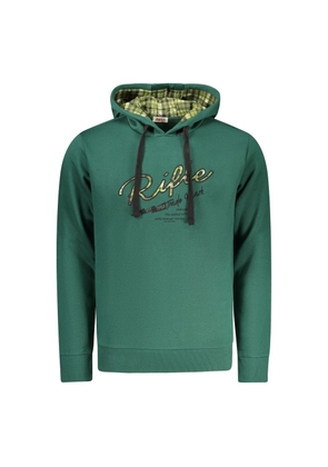 Rifle Verde Cotton Men Hoodie - M