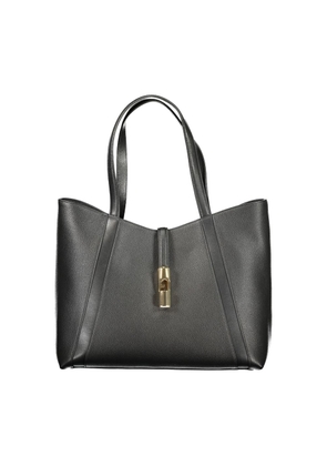 Furla Nero Pelle Women Handbag