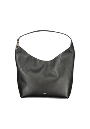 Furla Nero Pelle Women Shoulder Bag