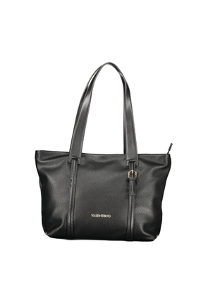 Mario Valentino Nero Polyurethane Women Shoulder Bag