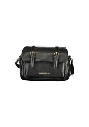 Mario Valentino Black Polyurethane Women Shoulder Bag