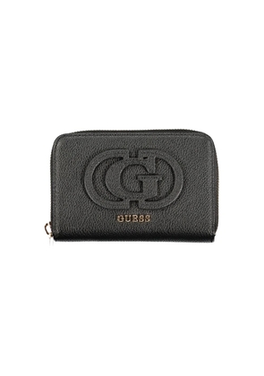 Guess Jeans Nero Poliuretano Women Wallet