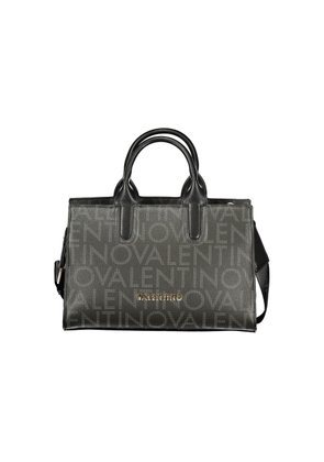 Mario Valentino Black Polyurethane Women Handbag