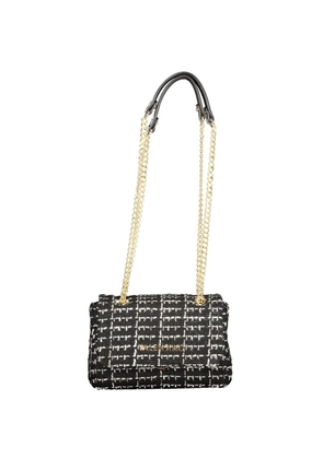 Mario Valentino Black Polyurethane Women Handbag