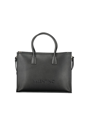 Mario Valentino Black Polyurethane Women Handbag