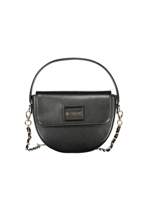 Mario Valentino Black Polyurethane Women's Handbag