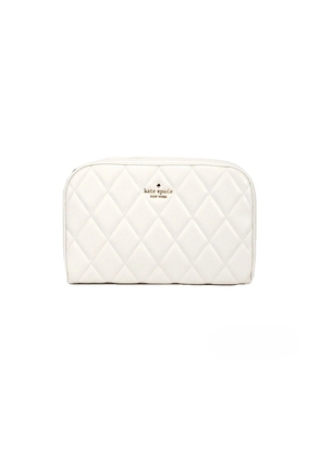 Kate Spade Carey Mini Parchment Quilted Smooth Leather Camera Crossbody Handbag