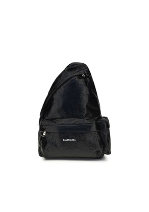Balenciaga Black Nylon Backpack