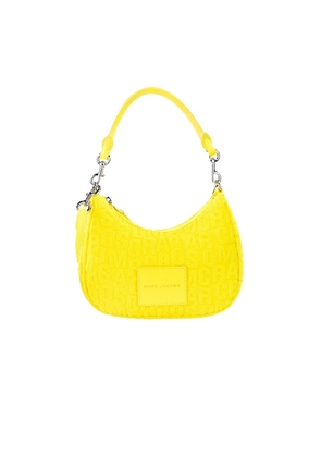 Marc Jacobs Monogram Terry Fabric Golden Kiwi Hobo Shoulder Bag Purse