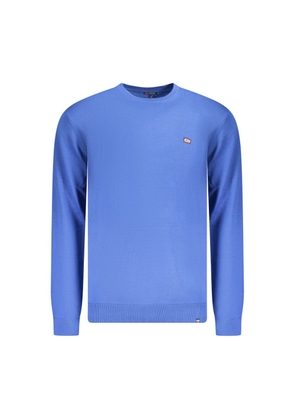 Norway 1963 Blue Cotton Men's Sweater - S