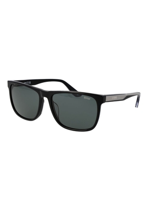BMW Black Acetate Sunglasses
