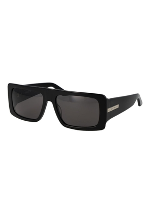 GCDS Black Acetate Sunglasses