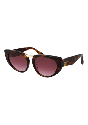 Max Mara Brown Acetate Sunglasses