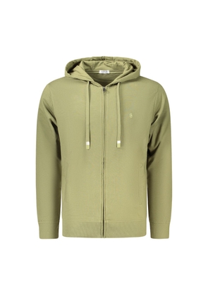 Coveri Moving Verde Cotton Men's Hoodie - M