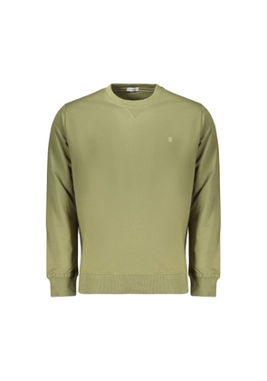 Coveri Moving Green Cotton Sweatshirt - M