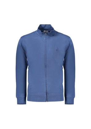 Coveri Moving Blue Cotton Sweatshirt - M