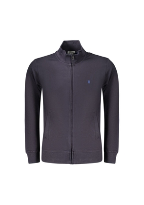 Coveri Moving Blue Cotton Sweatshirt - M