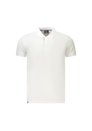 Norway 1963 White Cotton Men's Polo Shirt - S