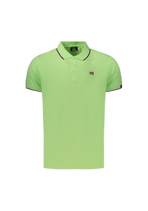 Norway 1963 Verde Cotton Men's Polo - S