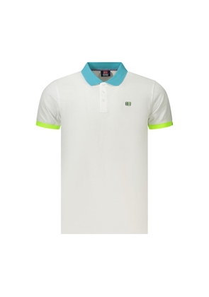 Norway 1963 Bianco Cotton Men's Polo - S