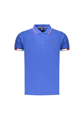 Norway 1963 Blue Cotton Men's Polo Shirt - S