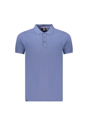 Norway 1963 Blue Cotton Men's Polo Shirt - S