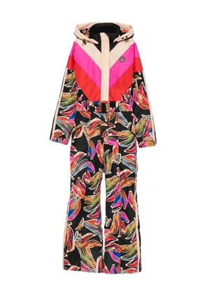 FARM Rio Artsy Banana-print ski suit - Pink