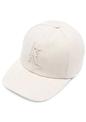 Lorena Antoniazzi embroidered-logo cap - Neutrals