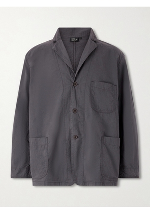 OrSlow - Cotton and Linen-Blend Shell Jacket - Men - Gray - 2