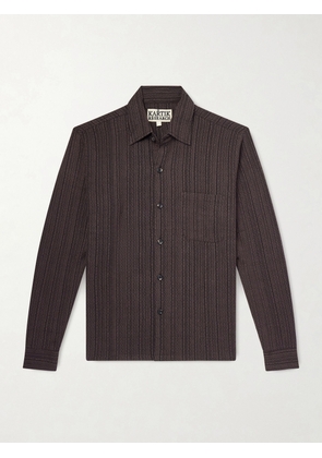 Kartik Research - Cotton Shirt - Men - Brown - S