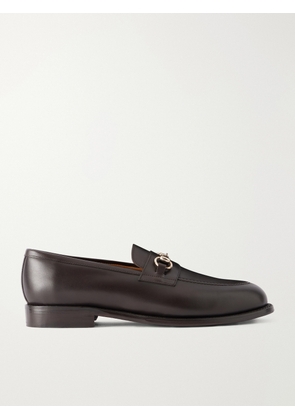 MORJAS - The Horsebit Leather Loafers - Men - Brown - EU 40