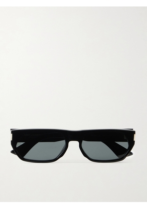 SAINT LAURENT - Square-Frame Acetate Sunglasses - Men - Black