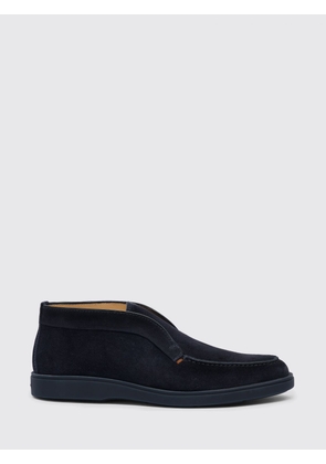 SANTONI Boot Men color Blue