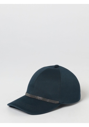 Hat BRUNELLO CUCINELLI Woman color Blue