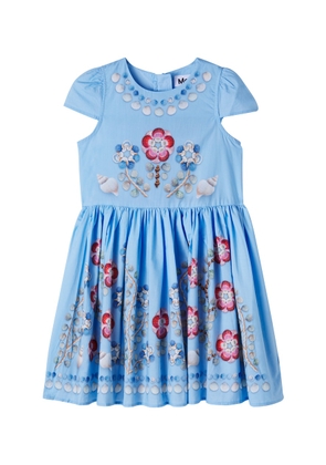 Molo Carol printed cotton poplin dress