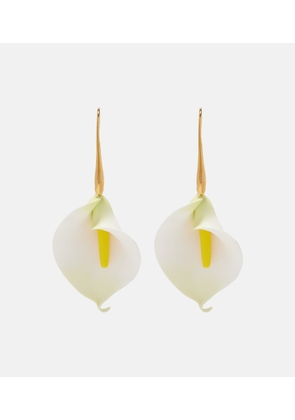 Jennifer Behr Alexia floral drop earrings