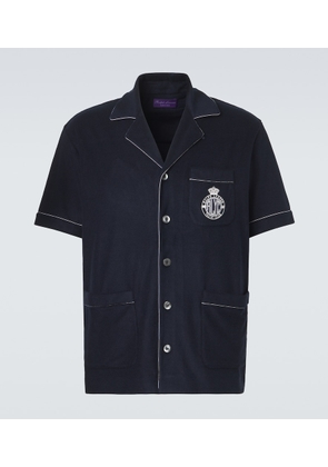Ralph Lauren Purple Label Logo cotton and silk shirt