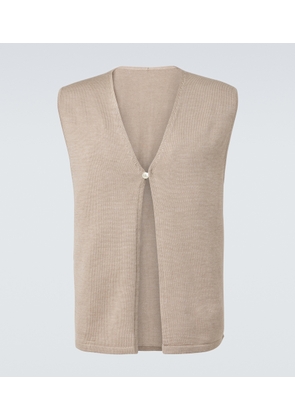 Stoffa Wool and silk vest