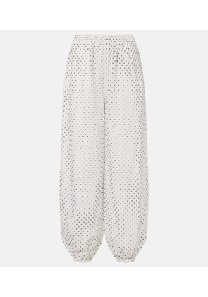 Posse Evie polka-dot balloon pants