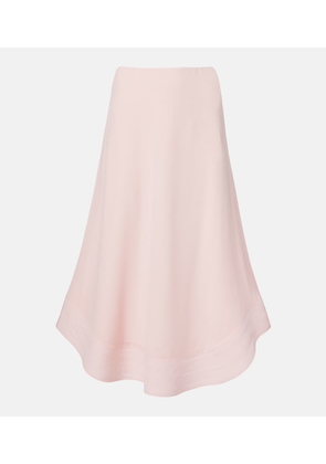 Stella McCartney Silk midi skirt