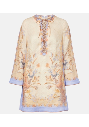 Zimmermann Indra floral linen tunic