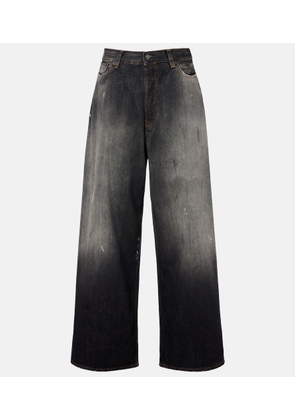 Acne Studios 2023 distressed wide-leg jeans