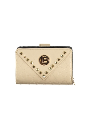 Laura Biagiotti Beige Polyurethane Women Wallet