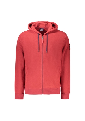 Norway 1963 Red Polyester Men's Hooded Sweatshirt - S