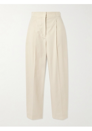 Joseph - Paver Cotton-gauze Tapered Pants - Neutrals - FR 32,FR 34,FR 36,FR 38,FR 40,FR 42,FR 44